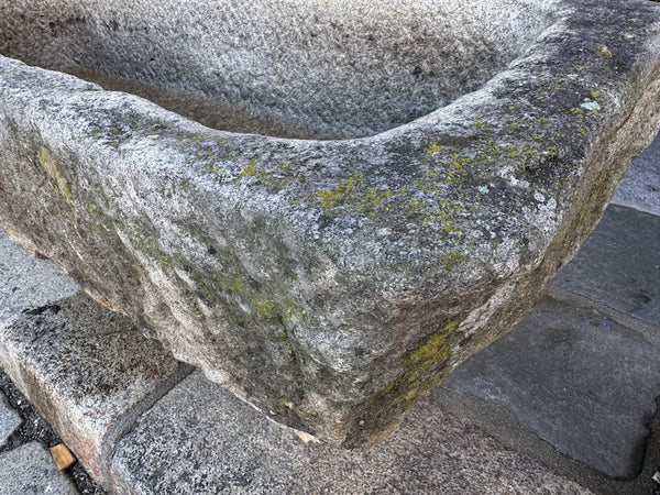 Granit Steintrog Oberfläche