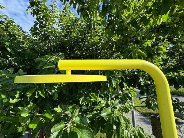 Gartendusche mit Warmwasser