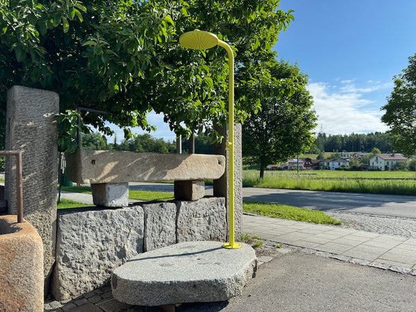 Warmwasser Gartendusche