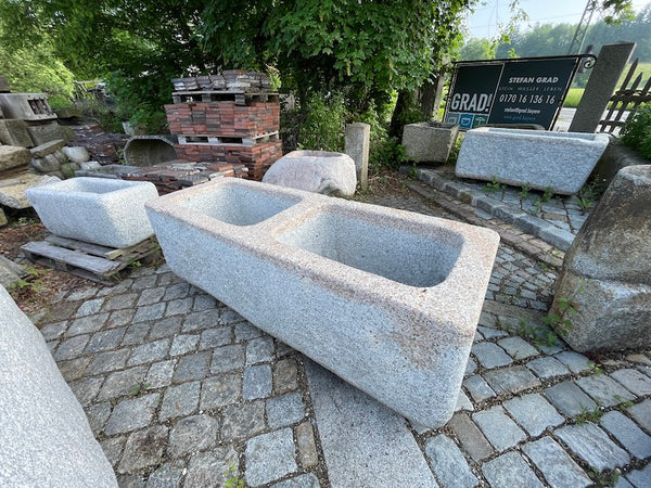Dorfbrunnen groß Granit