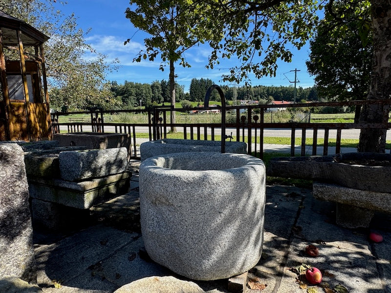 Gartenbrunnen rund kaufen