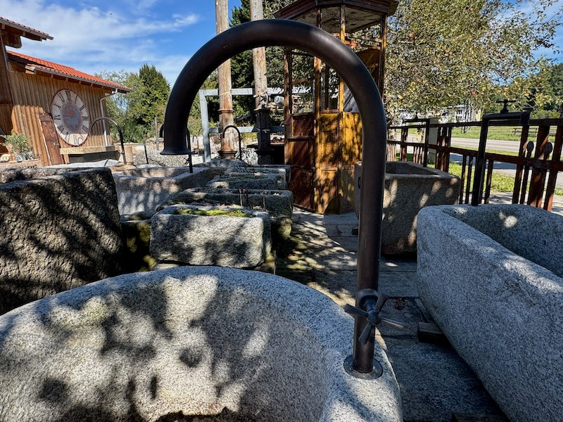 Wassereinlauf mit Handrad