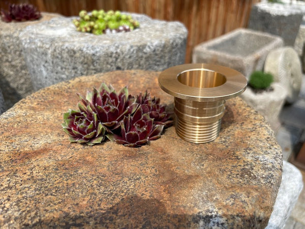 Adapter Messingauslauf 1"