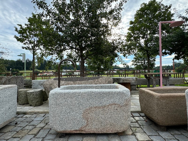 Grantibrunnen rechteck aus Bayern