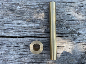 Messingrohr Wasserauslauf 1" 40-50cm