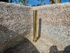 Messingrohr Wasserauslauf 1 1/4"