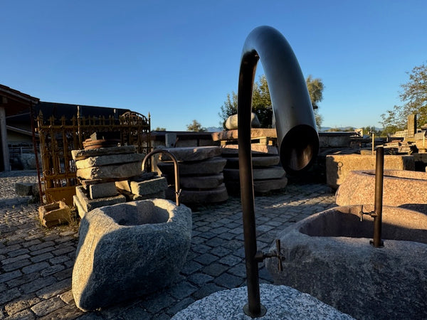 wasserhahn für steinbrunnen