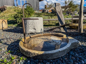 Brunnen Garten Stein