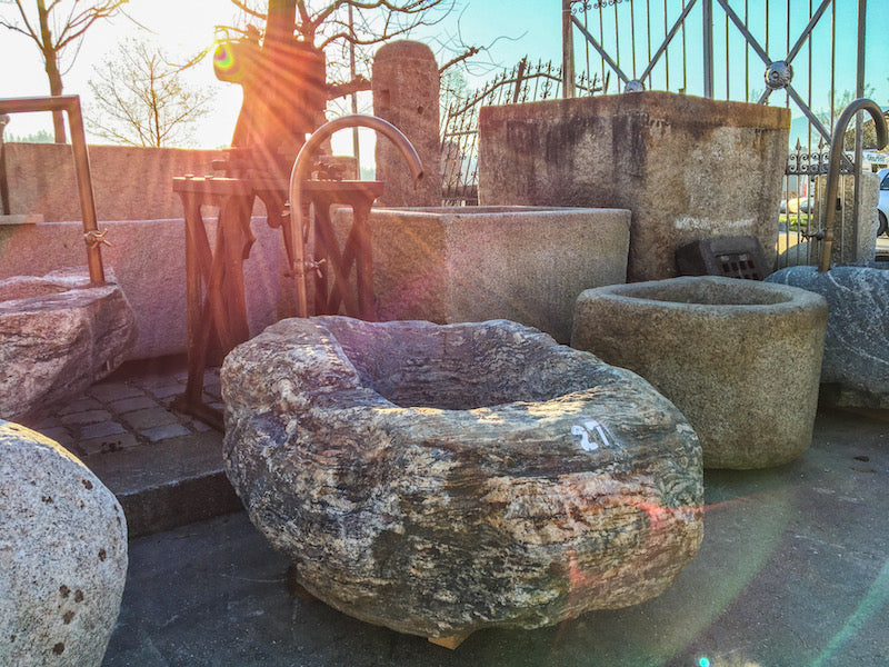 Wassereinlauf Brunnen 1"