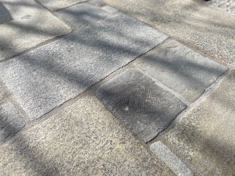 Gehwegplatten Granit