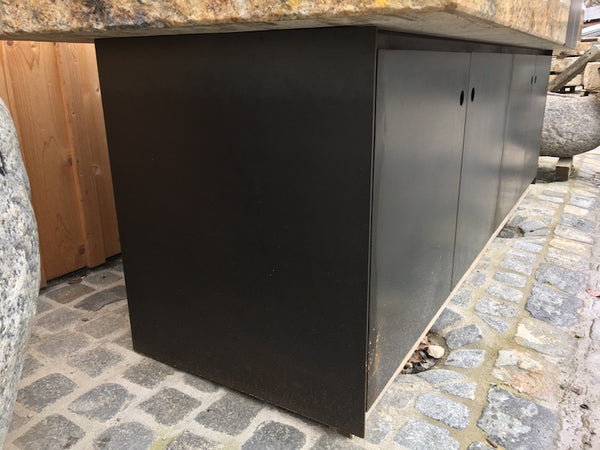 Gartenküche München mit Metalluntergestell