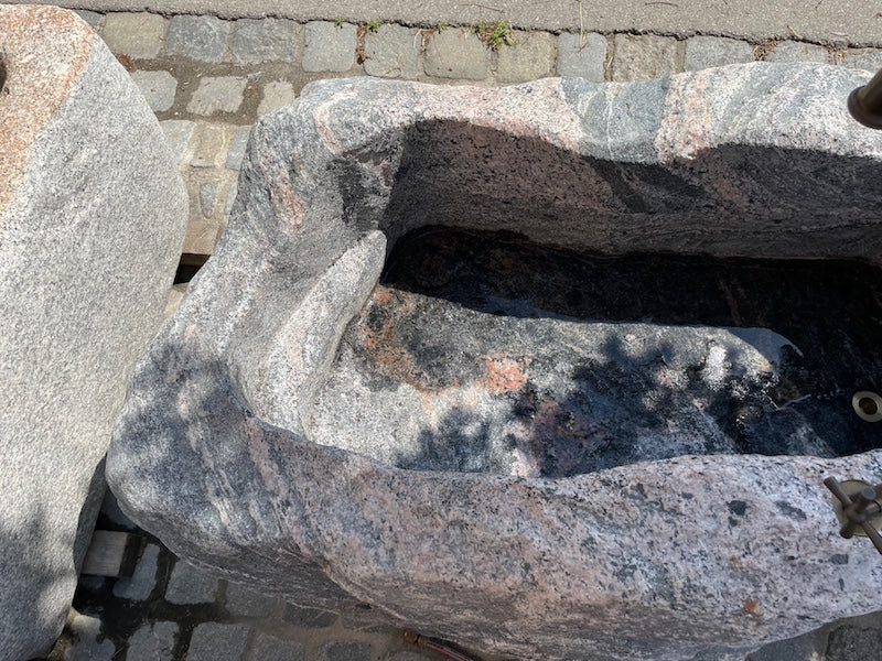 Bohrung für Wasserauslauf Brunnen