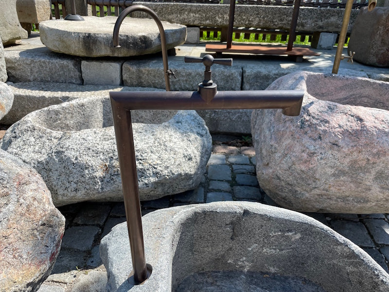 Messingwassereinlauf Sonderanfertigung Brunnen