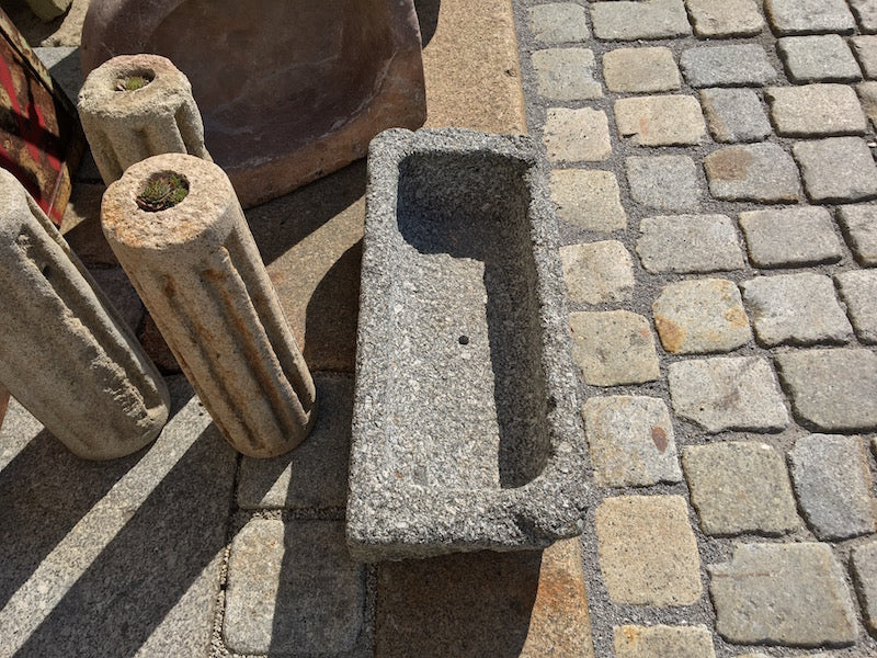 Kleiner Steintrog Detail