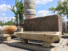 wassertrog naturstein antik