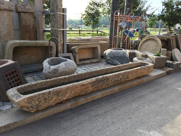 Wassertrog Granit groß