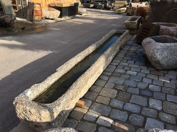 Wassertrog Granit Draufsicht