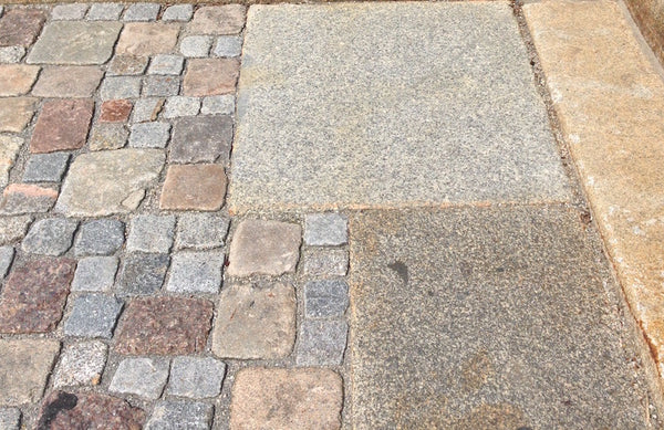 Granitplatten Terrasse 50x50cm