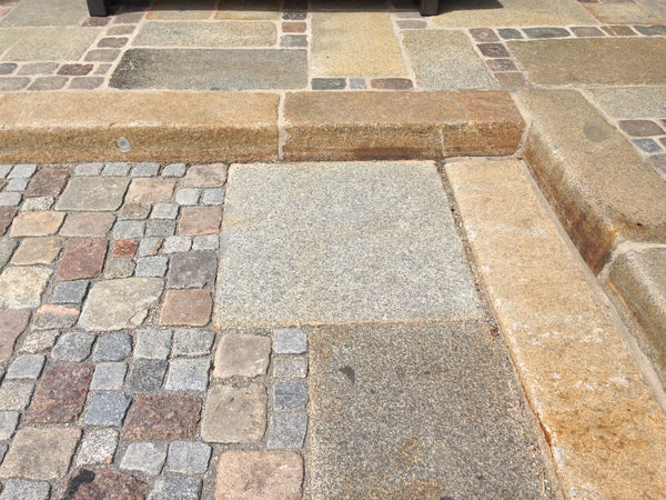 Granitplatten Terrasse