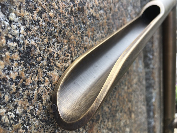 Wassereinlauf eckig 1" für Außenmontage Detail 