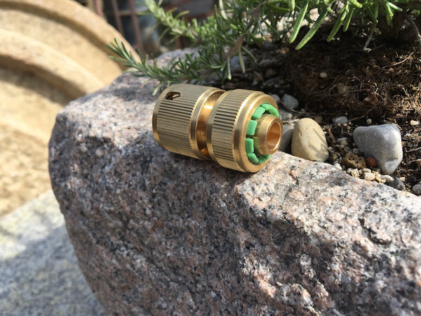 Schlauchkupplung aus Messing