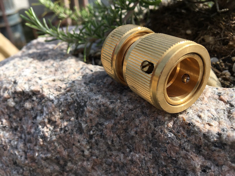 Schlauchkupplung aus Messing