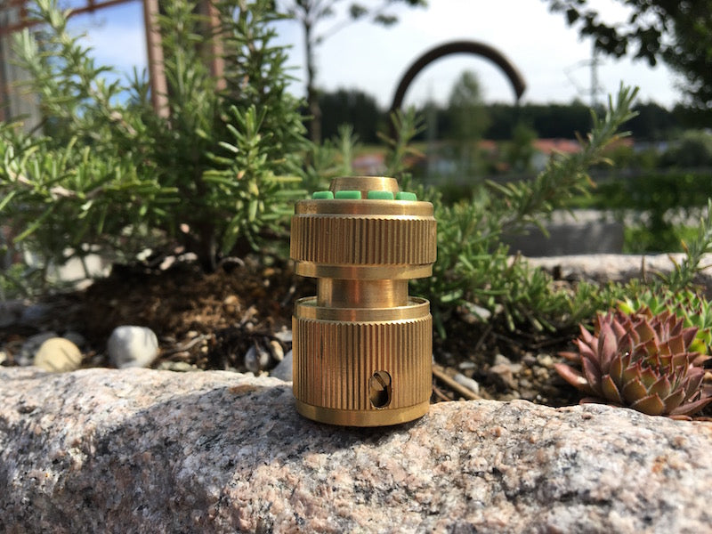 Schlauchkupplung aus Messing