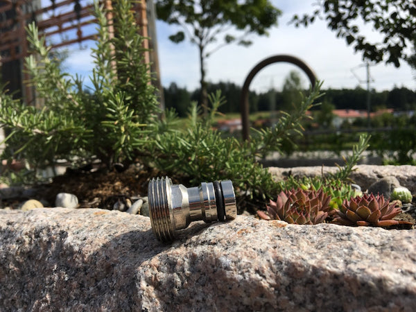 Edelstahl Adapter mit Außengewinde