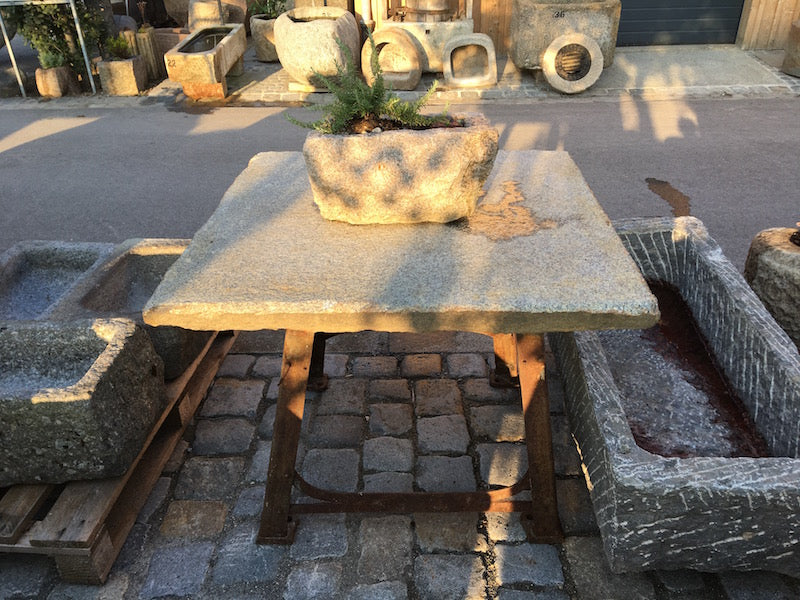 Granittisch Garten outdoor
