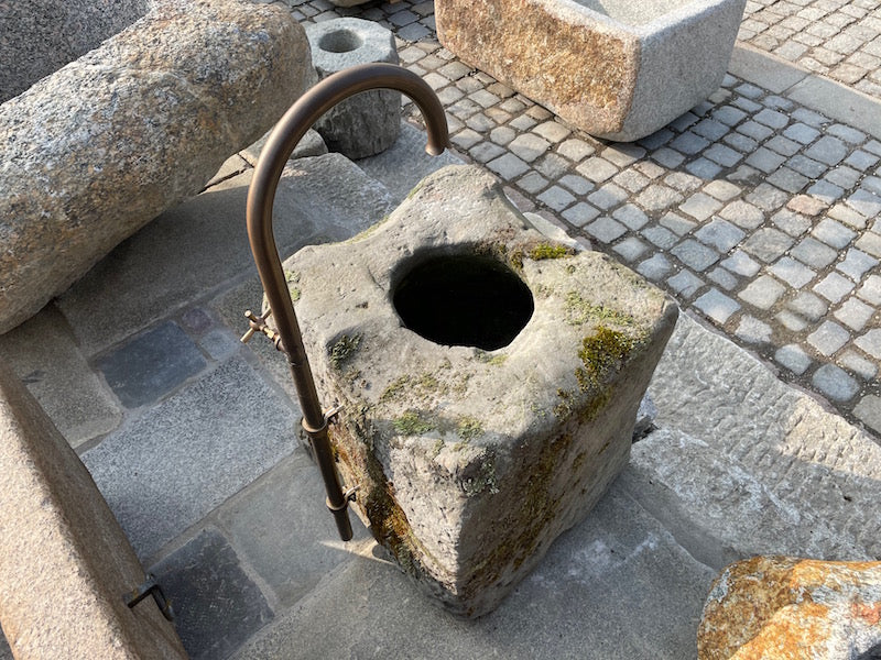 Wassereinlauf Brunnen 1" Außenmontage