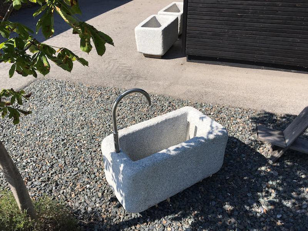 Wasserhahn Edelstahl für Brunnen