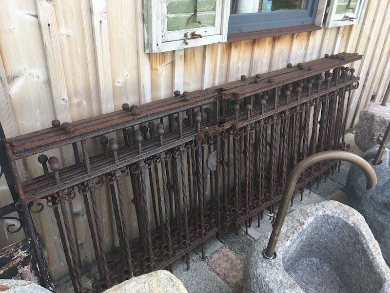 alte zäune bauerngarten