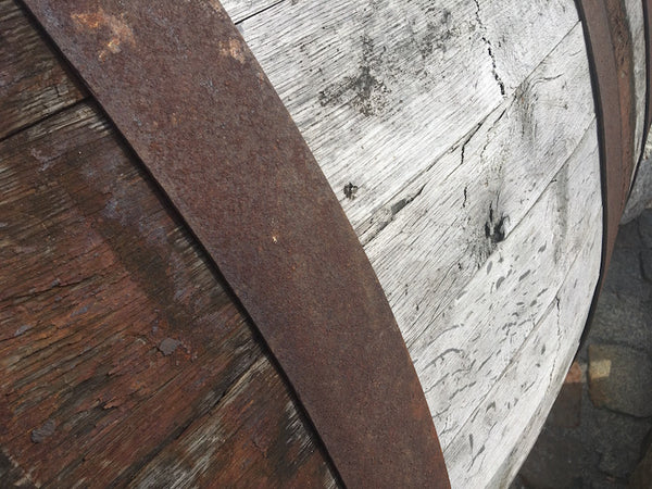 Eichenholzfass für Sauna