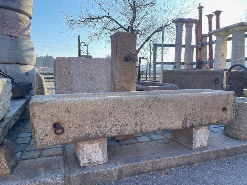 Steintrog rechteckig Allgäu