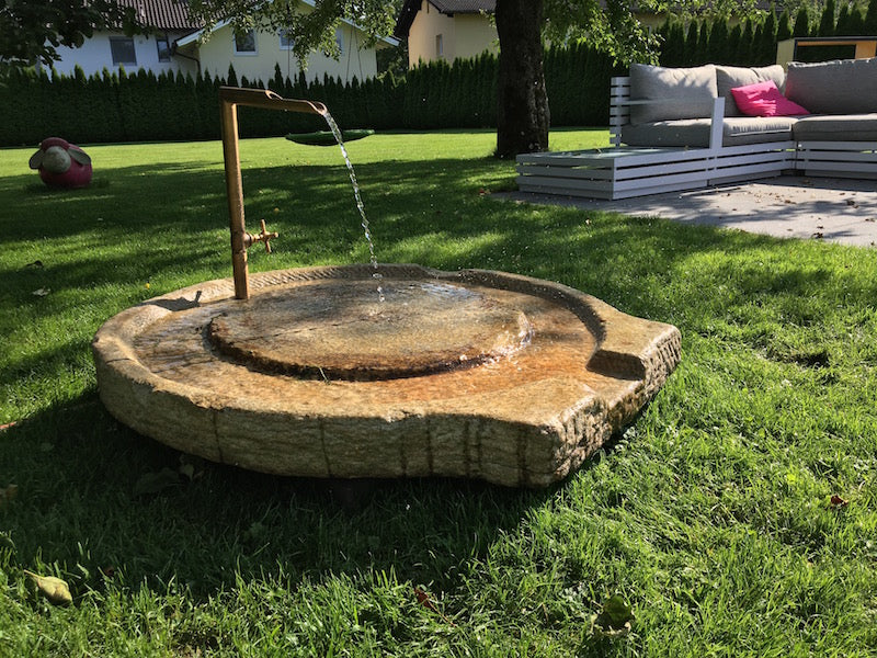 Wassereinlauf eckig 1"