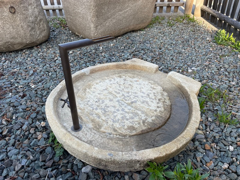 Brunnen Garten Stein