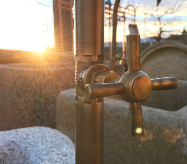 Wasserhahn aus Messing