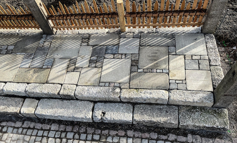 Terrassenplatten Stein