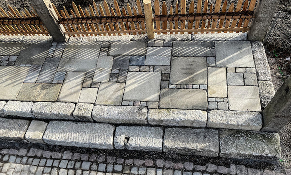 Terrassenplatten Stein