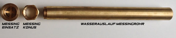 Messingrohr für Steinbrunnen