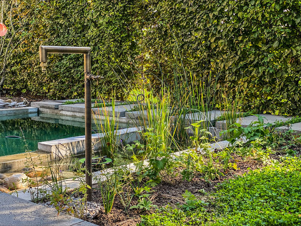 Wasserstelle im Garten