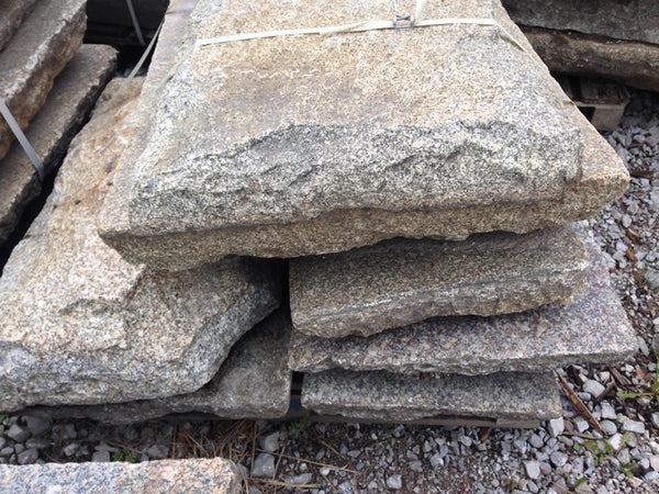 Alte Granitplatten für den Garten