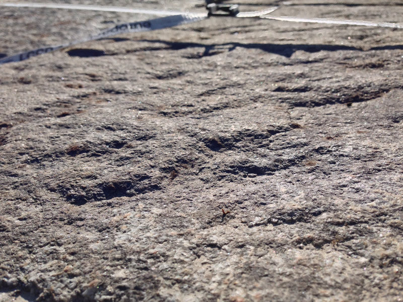 alte Krustenplatten Oberfläche