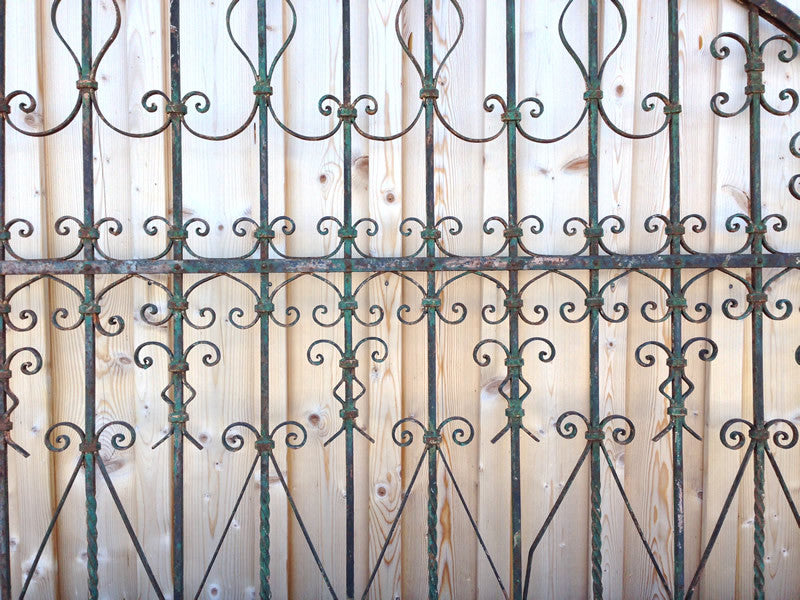 Metallzaun alt