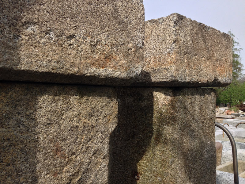 Steinsäulen komplett